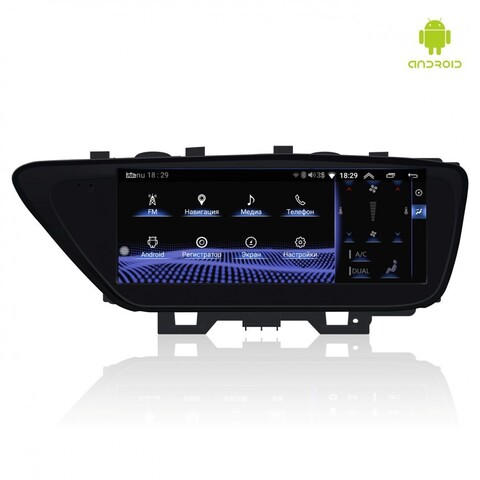 Мультимедийный монитор для Lexus ES (2012-2018) Android 13 8/128GB QLED 4G модель RDL-ES-1218-Low