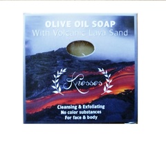 Оливковое мыло с вулканической лавой Knossos 100 гр в коробке