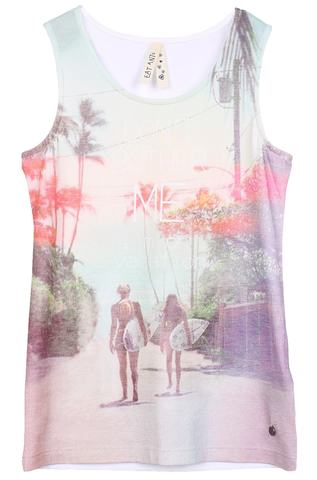 Топ с пляжным принтом Eat Ants by Sanetta