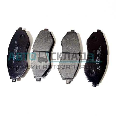 КОЛОДКИ ПЕРЕДНИЕ AVEO -2011 ASP