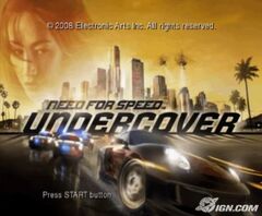 Need for Speed: Undercover (Playstation 2)