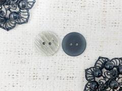Пуговицы, d 2,1 см, серо-бежевый