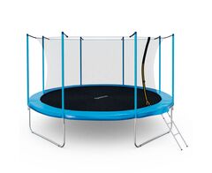 Батут каркасный с сеткой DFC Kondition 14 ft с лестницей