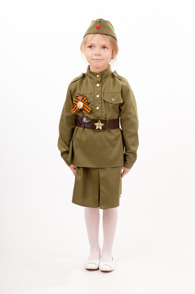 Военный детский костюм на 9 мая