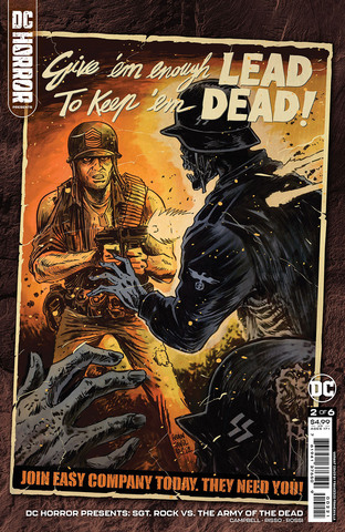 DC Horror Presents Sgt Rock Vs The Army Of The Dead #2 (Cover B)