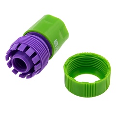 66160 Соединитель пластмассовый быстросъемный для шланга 3/4