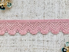 Кружево хлопковое/Тесьма вязаная, ш. 3 см.