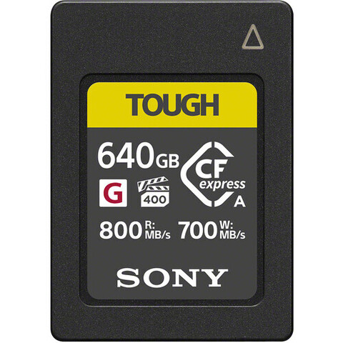 Карта памяти Sony CFexpress A 640GB TOUGH для Sony A7S III