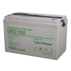 Аккумуляторная батарея CyberPower solar (gel) GR 12-100 / 12 В 100 Ач