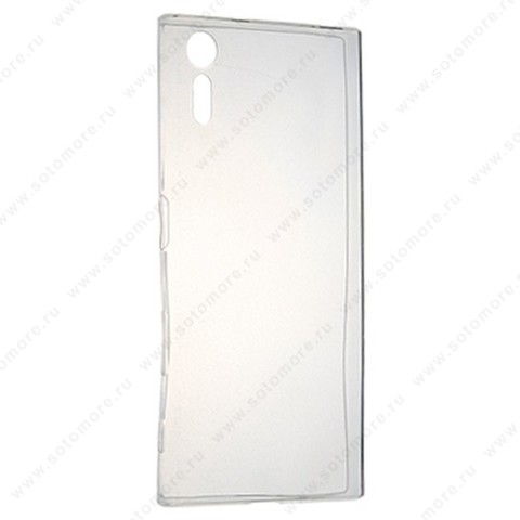 Накладка силиконовая ультра-тонкая для Sony Xperia XR прозрачная