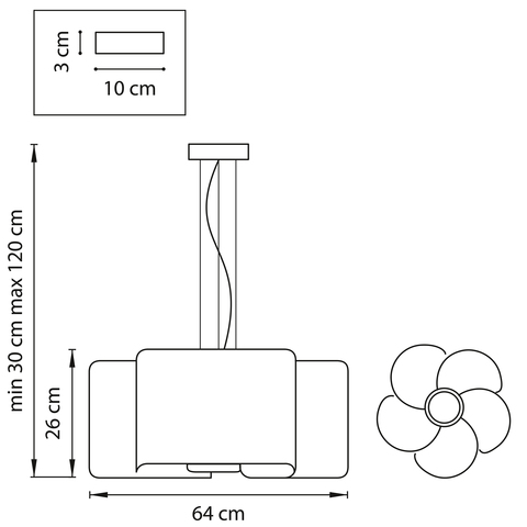 Подвесная люстра Pittore Lightstar 811152
