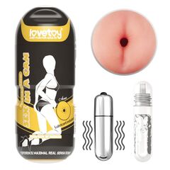 Мастурбатор-анус с вибрацией Sex In A Can Anus Stamina Tunnel - 