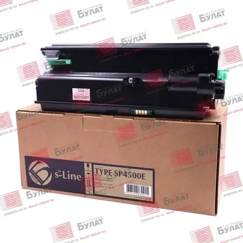 Тонер картридж БУЛАТ s-Line SP4500E (407340) для Ricoh Aficio SP 3600 (Чёрный, 6000 стр.)