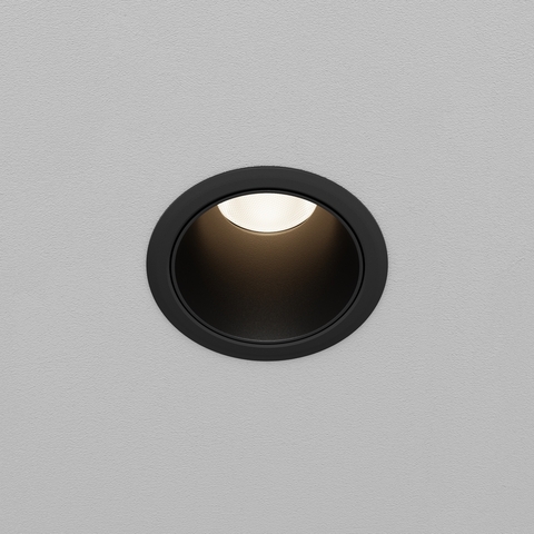 Встраиваемый светодиодный светильник Maytoni Dip DL116-10W-4K-B