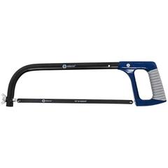 Ножовка по металлу КОБАЛЬТ 250 - 300 мм алюм. рукоятка с резин. накладкой, металл. рамка, полотно в компл. (246-500)