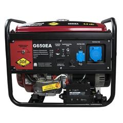 Генератор бензиновый DDE G650EA (1ф 6,0/6,5кВт бак 25 л 92 кг дв-ль 14л.с. элстарт автом)
