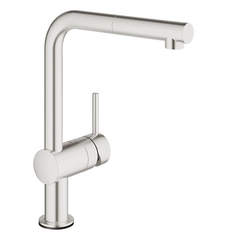 Смеситель для мойки с выдвижным изливом Grohe  31360DC1