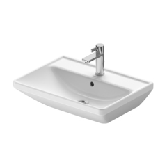 Duravit D-Neo Раковина накладная 600х440  мм, с переливом, с 1 отв. под смеситель, цвет: белый 2366600000 фото