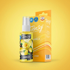 Ароматизатор "Tensy" спрей с проб. Ваниль (20шт/бл)