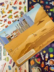 Альбом 500 наклеек для мальчиков