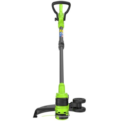 Триммер Greenworks G24LT301, 24v, 30 см, ø 1.6 мм с 1хАКБ 4А и ЗУ (аккумуляторный)