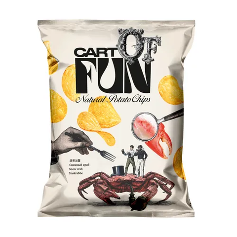 Чипсы Caft of  Fun краба   67 гр 24 шт