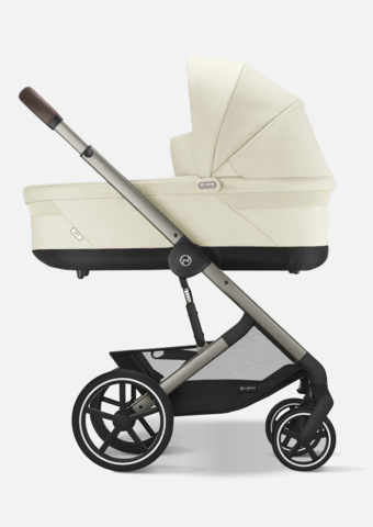 Cybex Детская коляска Balios S Lux BLK 2 в 1 цвет Stone Grey