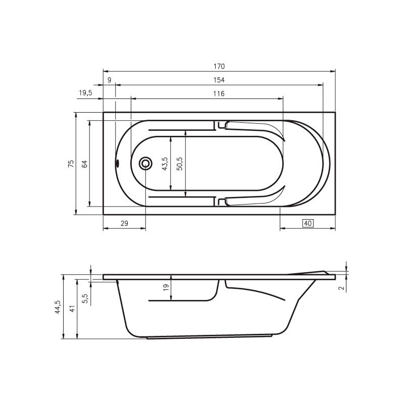 ванна Riho Future