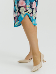 4728 Халат на пуговицах