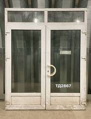 Дверь Пластиковая Б/У Входная 260(в) х 210(ш)