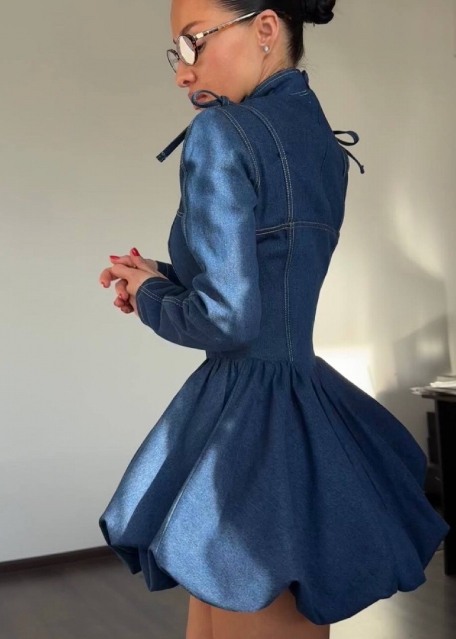 Платье Революция, Синий