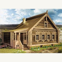 Магнитные пазлы к Дидактическому комплекту Русская изба