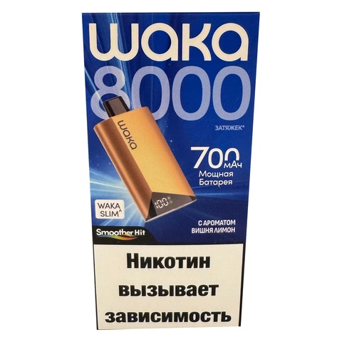 WAKA SLIM 8000 - Вишня Лимон