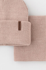 комплект  для девочки  КВ 22016/ш/розовый беж