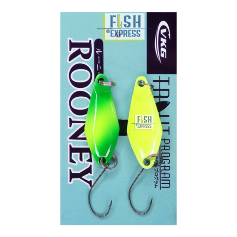 Блесна колеблющаяся на форель VKG ROONEY 1.8гр #010