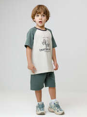 фуфайка  для мальчика  КР 302849/светло-бежевый 0783 к606