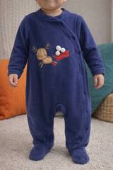 Флисовый комбинезон для малышей