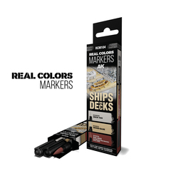 Набор Акриловых маркеров Real Colors Markers set - Ships and Decks