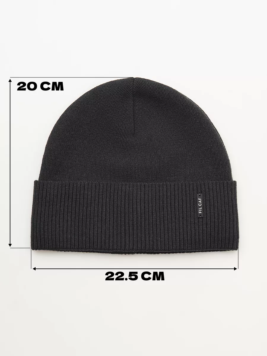 Шапка бини зимняя весенняя с флисом