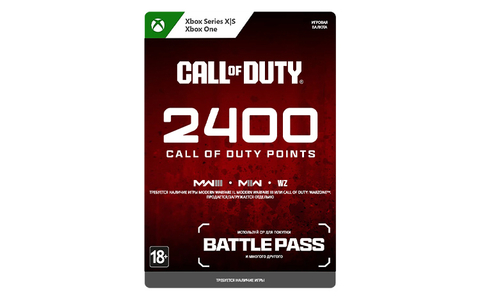 Игровая валюта Call of Duty: 2400 Points (цифровая версия) (Xbox One + Xbox Series X|S) (WW)