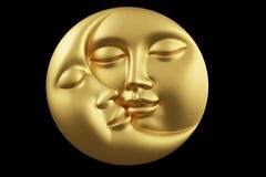 Силиконовый молд Два Светила Солнце и Луна