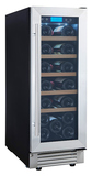 Винный шкаф Cellar Private CP020-1T серебристая дверь