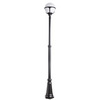 Уличный светильник Arte Lamp Monaco A1497PA-1BK