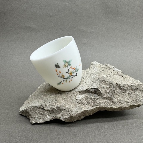 Чашка Ветка с птичкой, 90мл