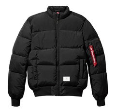 Куртка Alpha Industries MA-1 Quilted Black (Черная)