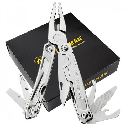 Мультитул Leatherman Rev, 13 функций, нейлоновый чехол (подарочная упаковка) (832137)