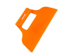 12-2-212 Шпатель для клея пластмассовый, зубчатый, 230мм, зуб 2х2мм (РемоКолор)