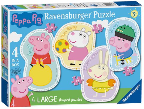 Puzzle Peppa Pig 4 Shaped