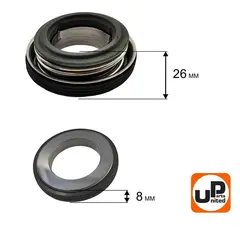 Сальник механический UNITED PARTS для грязевой мотопомпы HONDA/KOSHIN 3