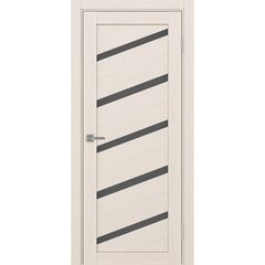 Купить Межкомнатная дверь экошпон Турин 506У.112 ясень перламутровый остеклённая